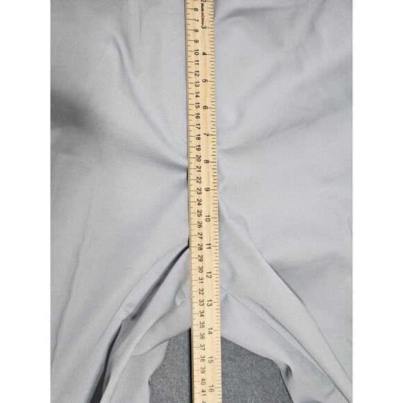 Liz Claiborne Pants Womens 16 Gray Ankle Length Slim Leg Mid Rise Dress Pants - Picture 8 of 13